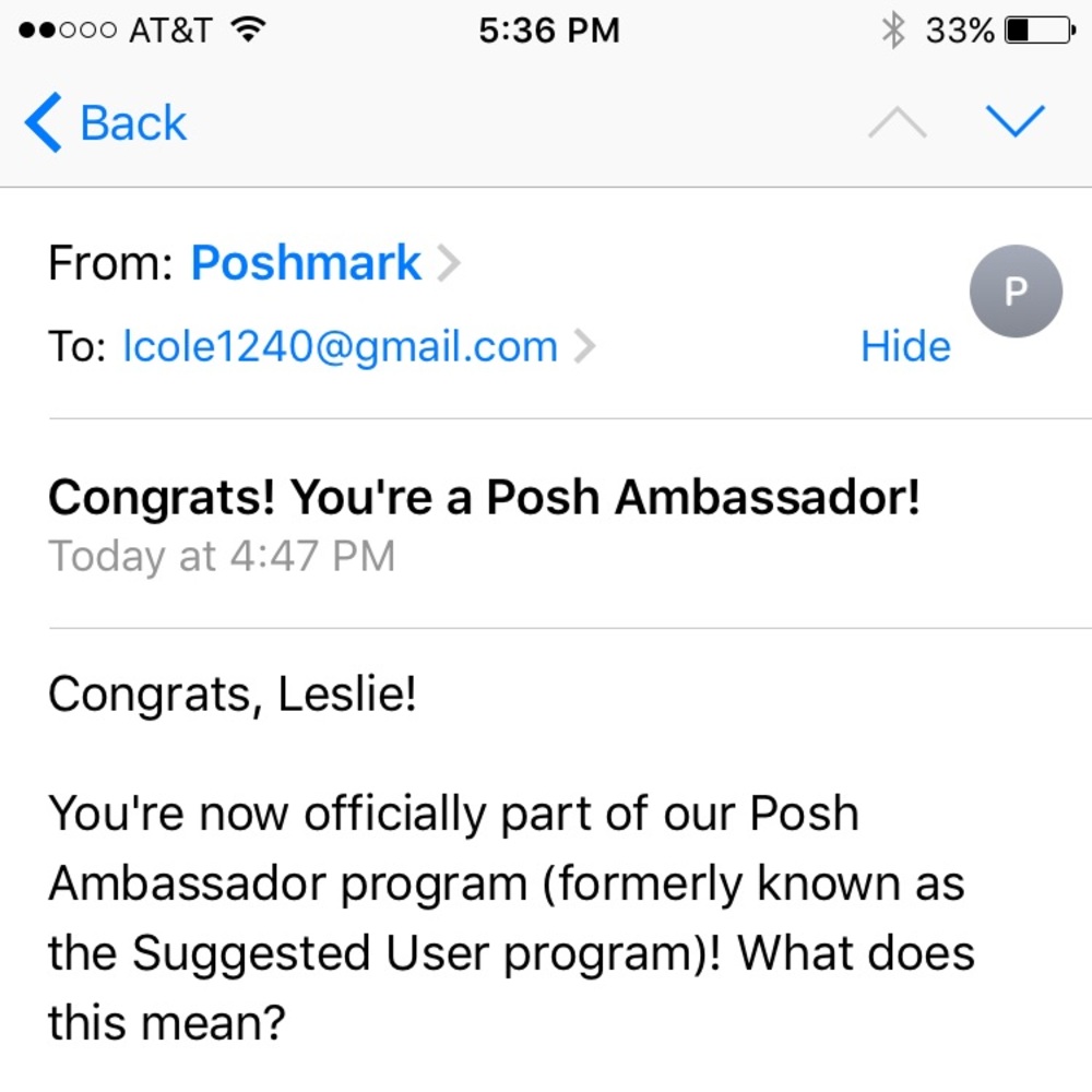 Posh Ambassador!